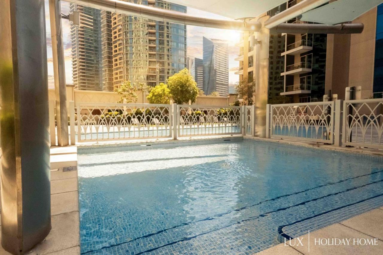 Lux Marina Promenade Penthouse Suite Dubái Exterior foto