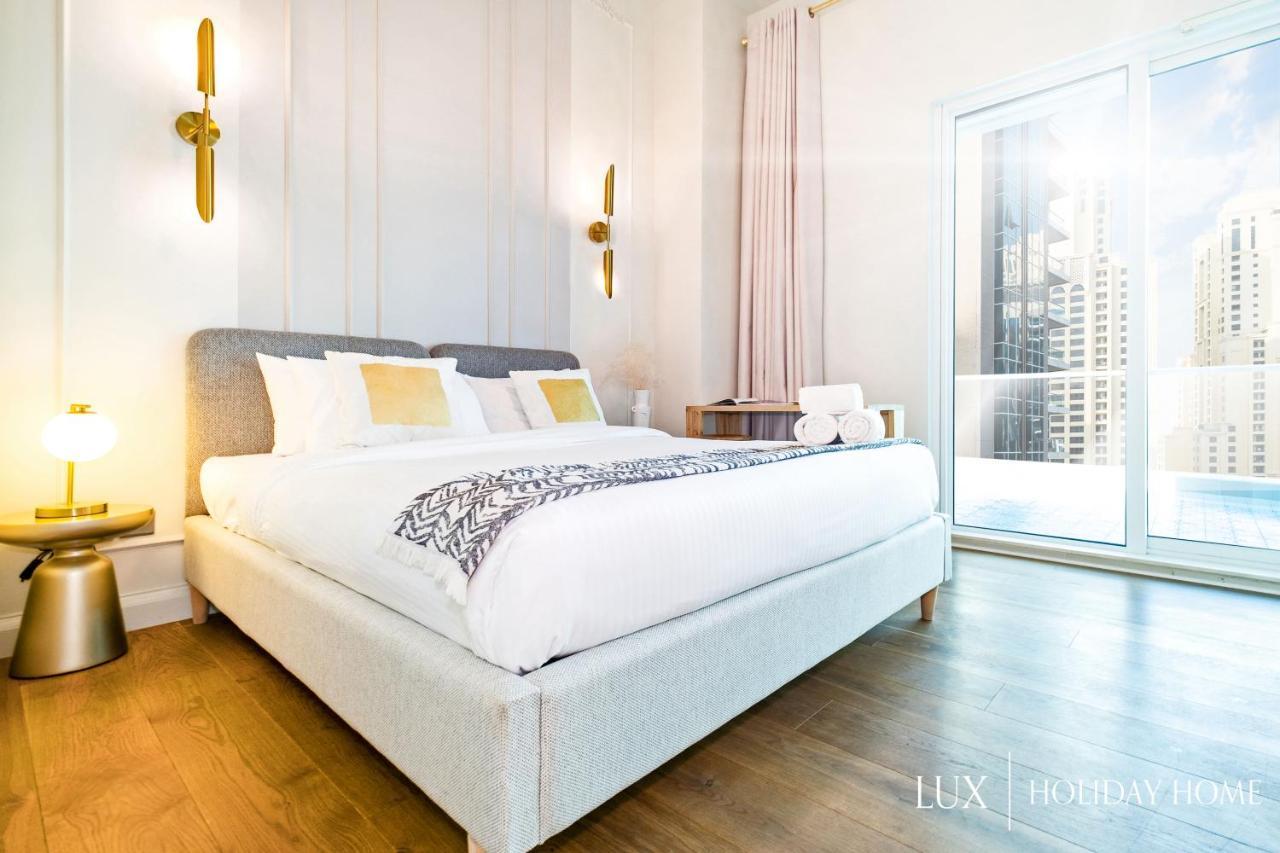 Lux Marina Promenade Penthouse Suite Dubái Exterior foto